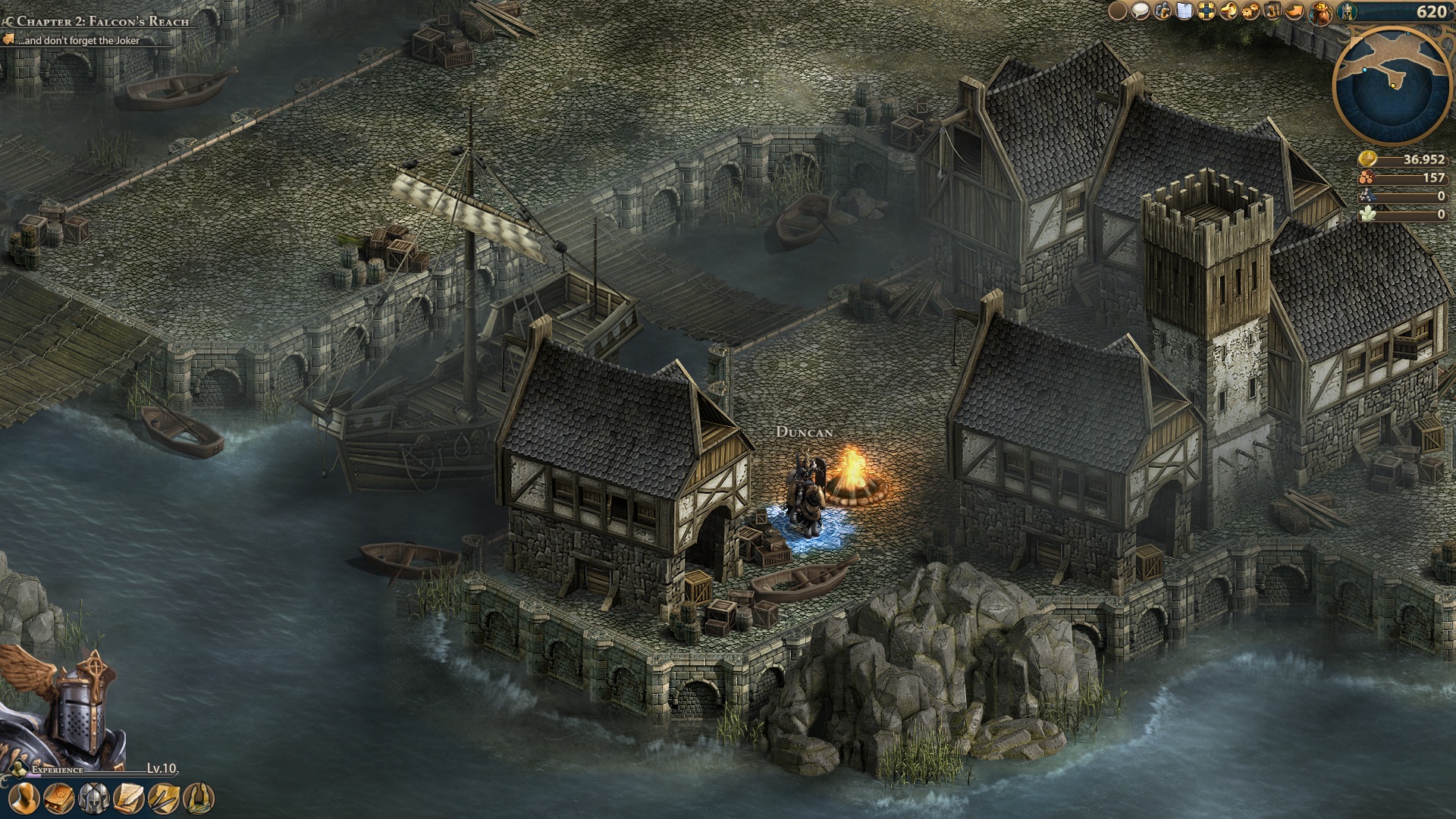 Геймплей Might & Magic Heroes Online. Неплохая графика для браузерной игры.