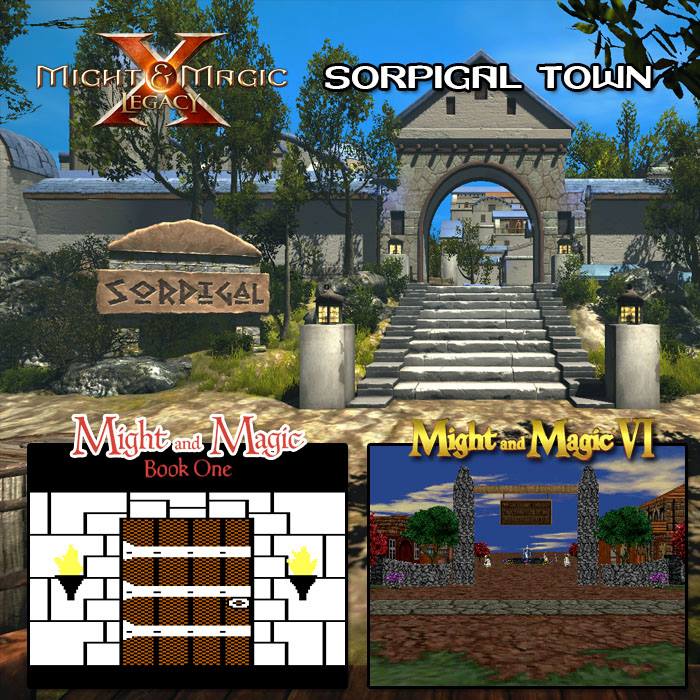 Город Сопригаль в Might & Magic X Legacy