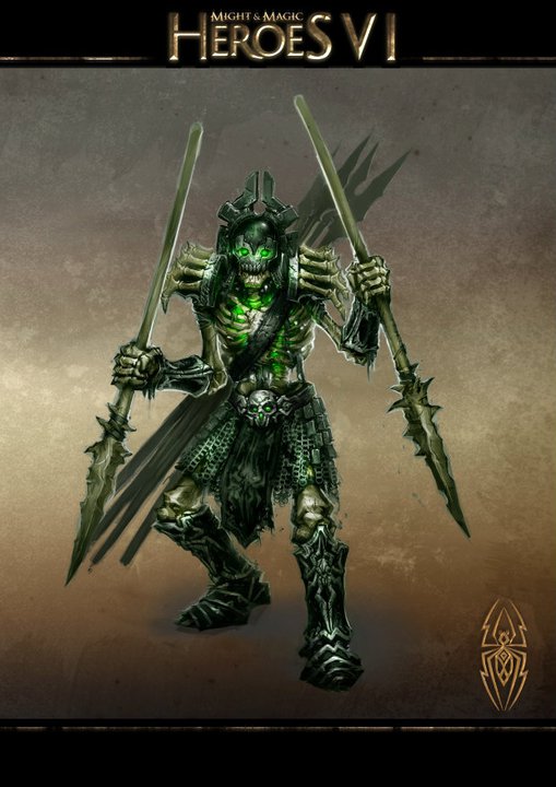 Скелет Копьеносец (The Skeletal Spearman)